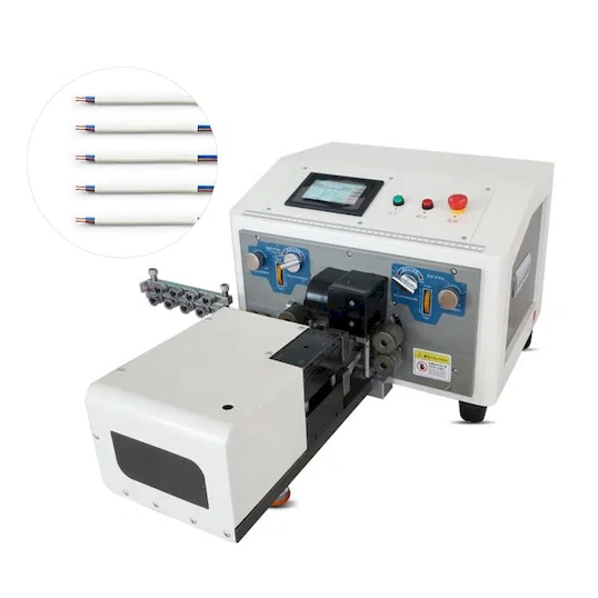 Processeur Câble Plat Double Couche WPM-320 - Torsadage et dénudage de fils