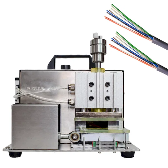 Machine Redressage Câble Réseau WPM-809D - Brosse pour tresse de blindage