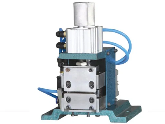 Machine de Dénudage de Fil Verticale WPM-3F - Dénudeuse Torsadeuse pour fils multiconducteurs